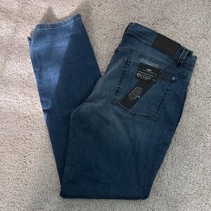 Fidelity Denim Blue Slim Straight Jeans